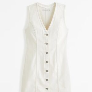 Abercrombie and Fitch Mara Vest Denim Mini Dress